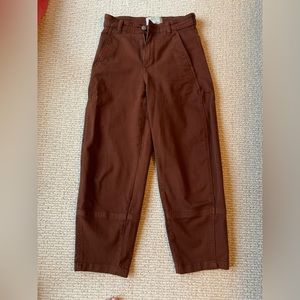 Everlane barrel leg pant